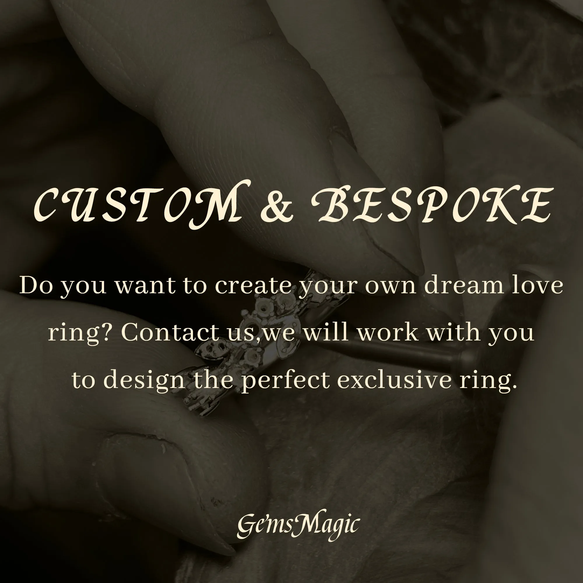 GemsMagic Exclusive Moissanite Rings for Elegant Ladies