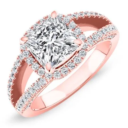Honesty - Princess Lab Diamond Engagement Ring (IGI Certified)