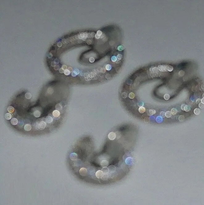 Jayne Cubic Diamond Clip On Hoop Earrings