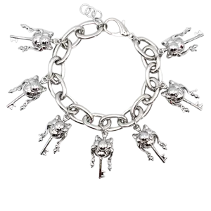 Key Drop Bracelet in Silver