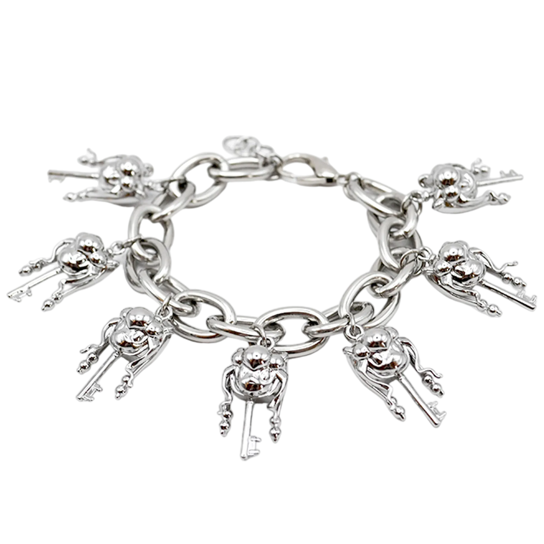 Key Drop Bracelet in Silver