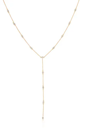Lariat Classic Necklace in Yellow Gold