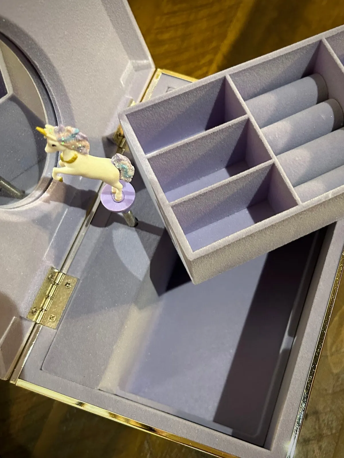 Lenox Childhood Memories Musical Unicorn Jewelry Box