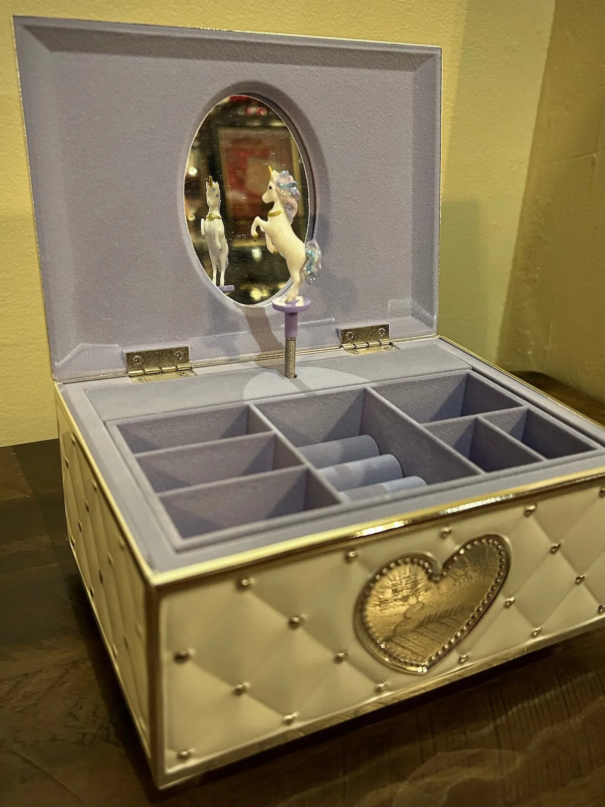Lenox Childhood Memories Musical Unicorn Jewelry Box