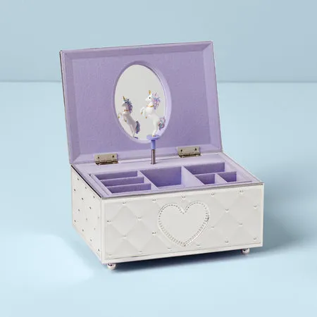 Lenox Childhood Memories Musical Unicorn Jewelry Box