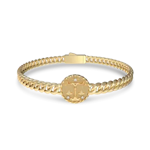 Libra Amulet Cuban Bracelet