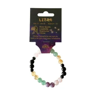Libra | Crystal Healing Bracelet For Zoadic Energy