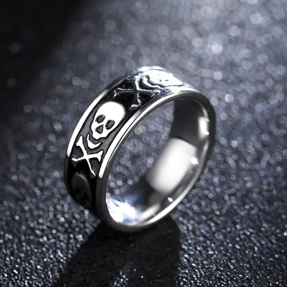 Lucky "Om Mani Padme Hum" Sanskrit Buddhist Mantra Ring
