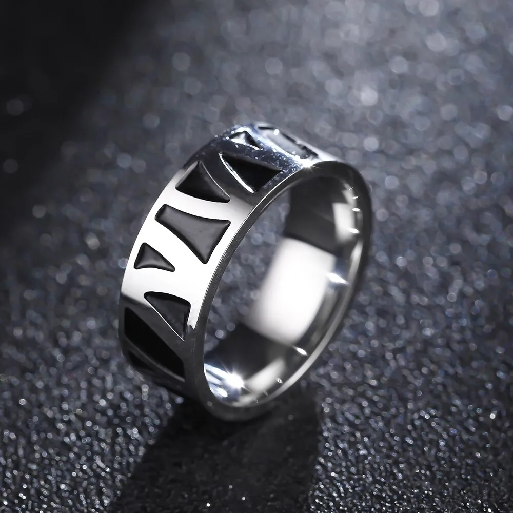 Lucky "Om Mani Padme Hum" Sanskrit Buddhist Mantra Ring