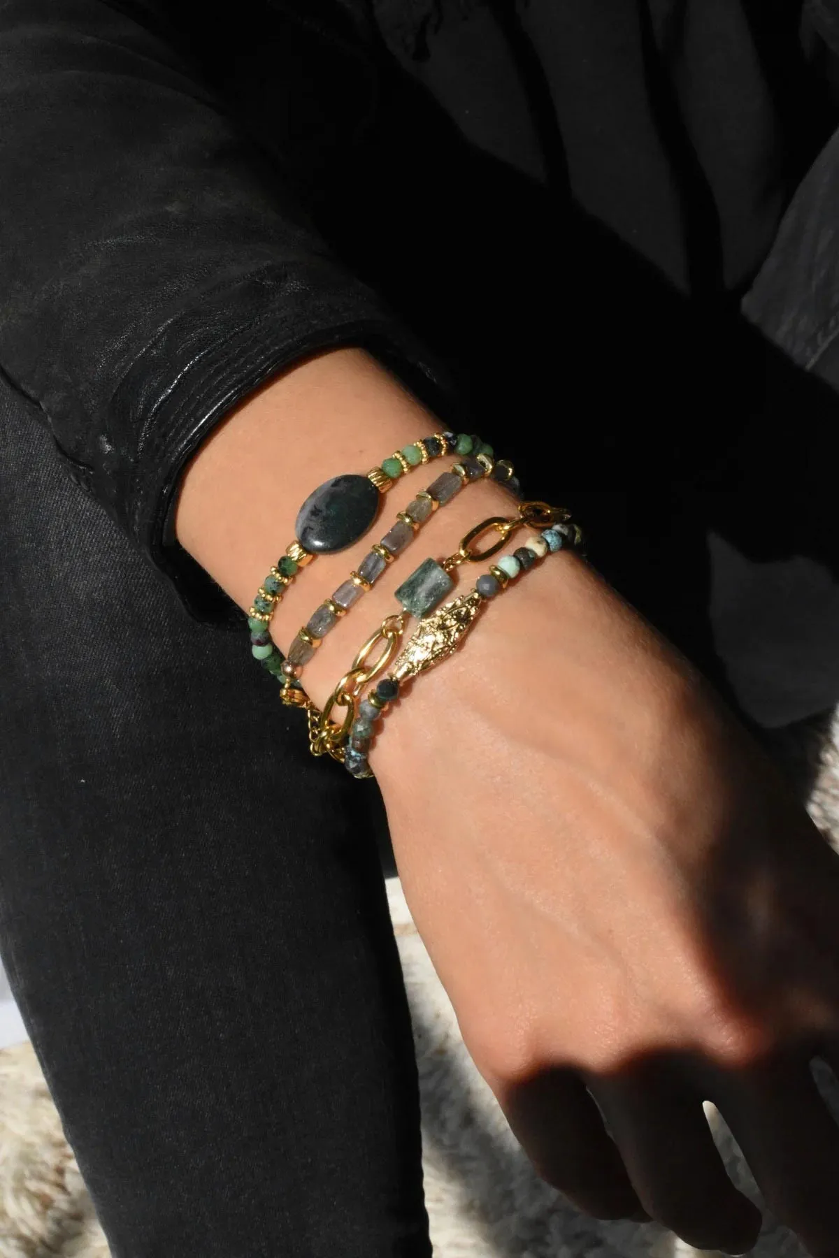 Maelis Labradorite Bracelet