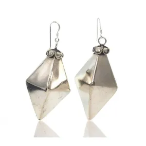Miao Hmong Traditional Contemporary Temple Earrings, K