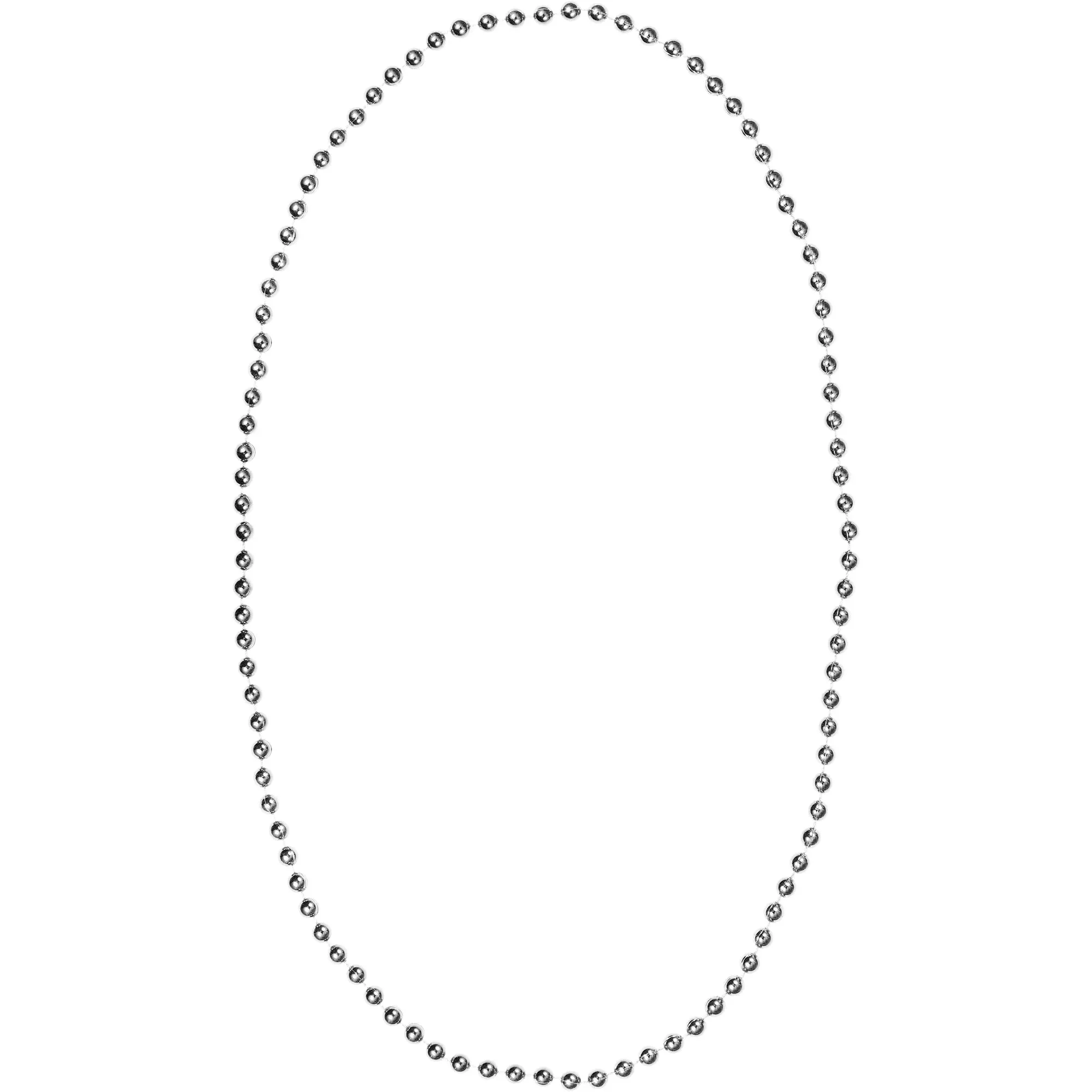 Multicolor Mardi Gras Plastic Beads, 33" by