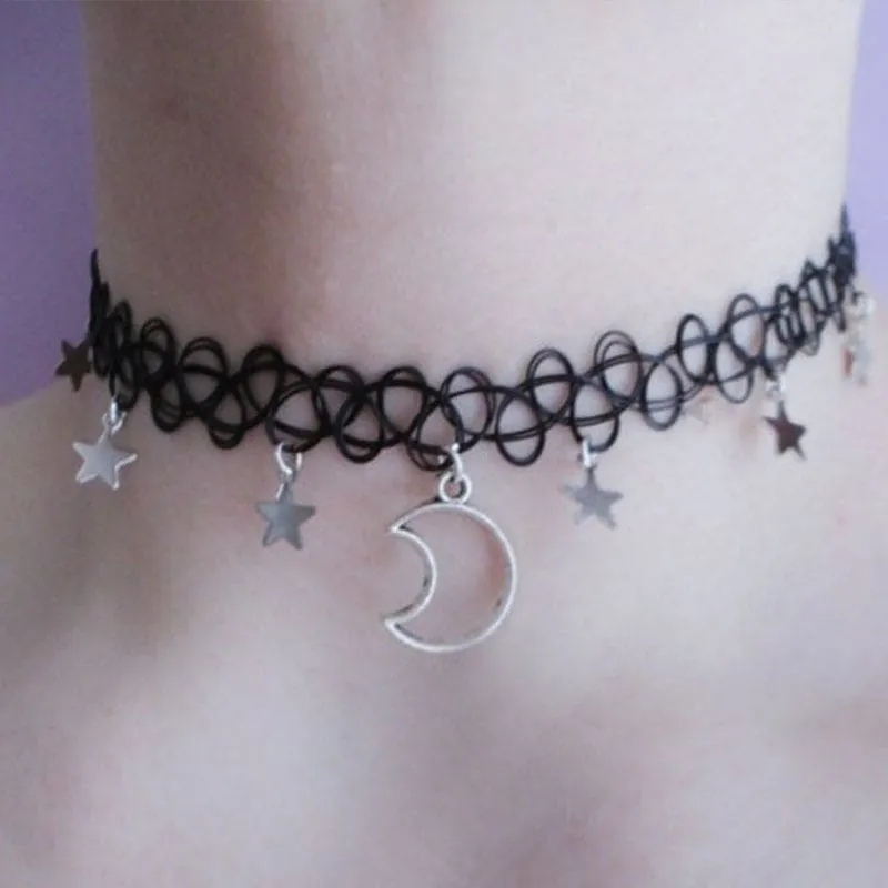 Mystic Moon Grunge Chokers