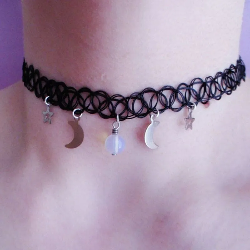 Mystic Moon Grunge Chokers