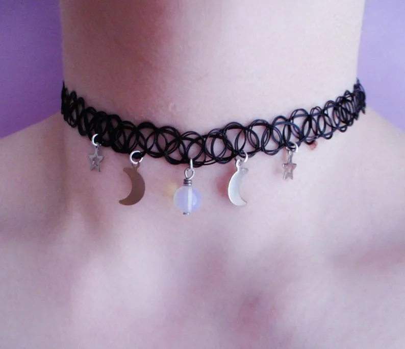 Mystic Moon Grunge Chokers