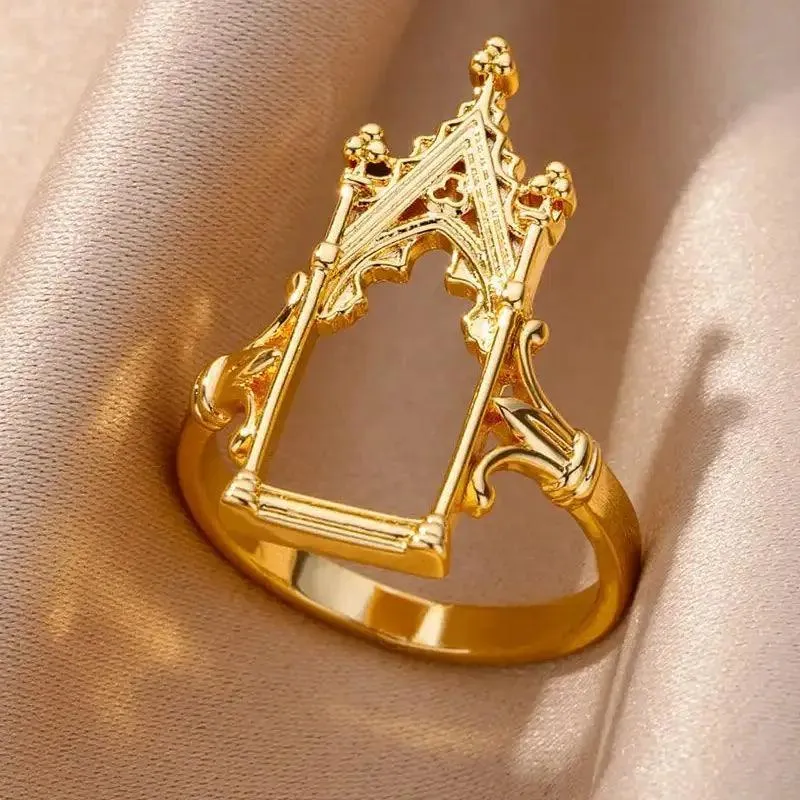 New In Twisted Snake Rings For Women and Girls - 14K Gold Colour Stainless Steel Aesthetic Luxury Vintage Rings