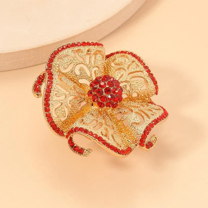 NEW VINTAGE RINGS Princess Queen Big Geometric Hollow Flower Chunky Bohemian Rings