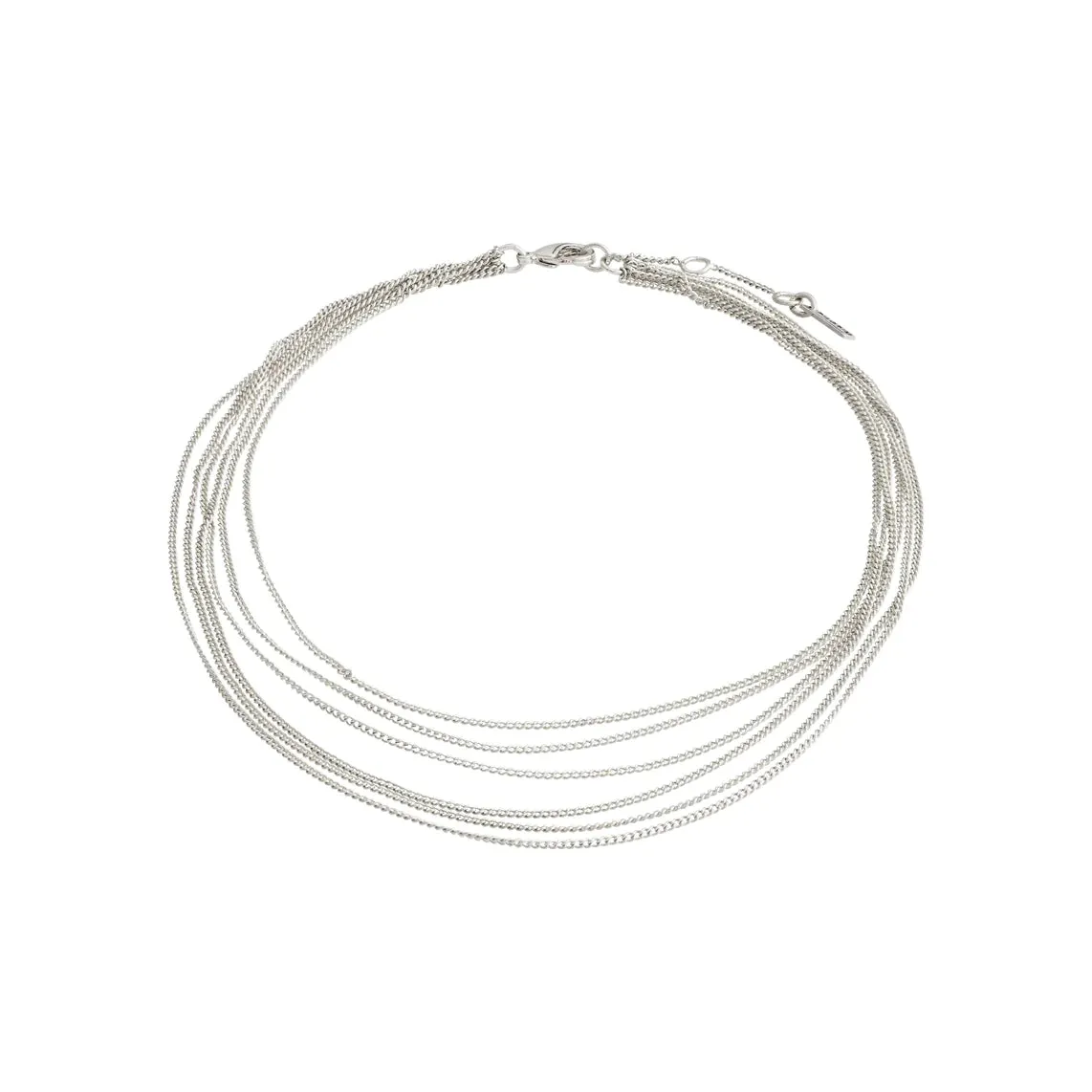Pause Ankle Chain | Silver