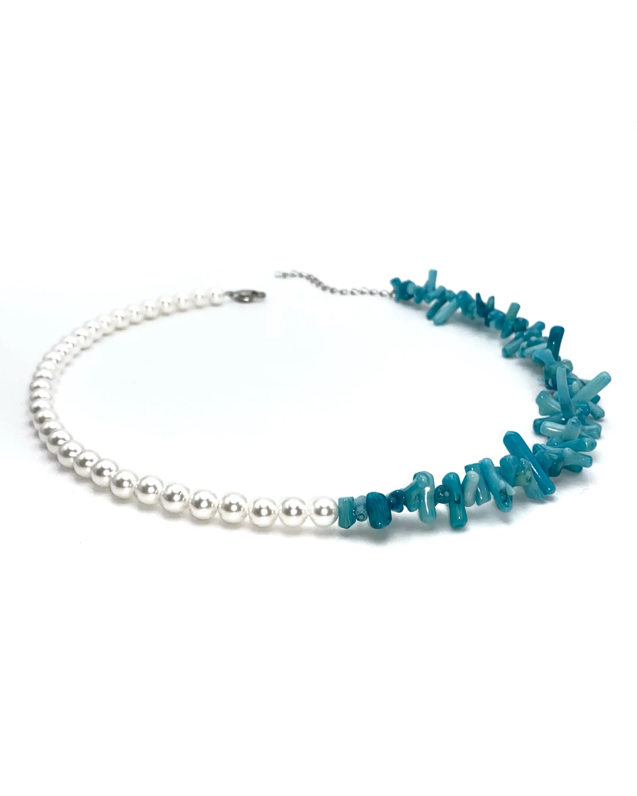 PEARL & CORAL NECKLACE
