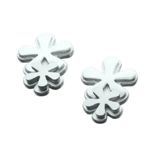 Petal-fall Stud Earrings
