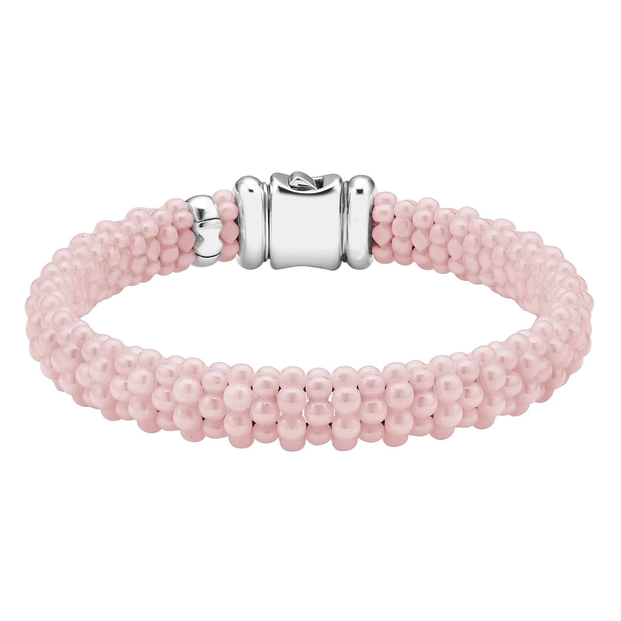 Pink Caviar Ceramic Caviar Beaded Bracelet Gift Set