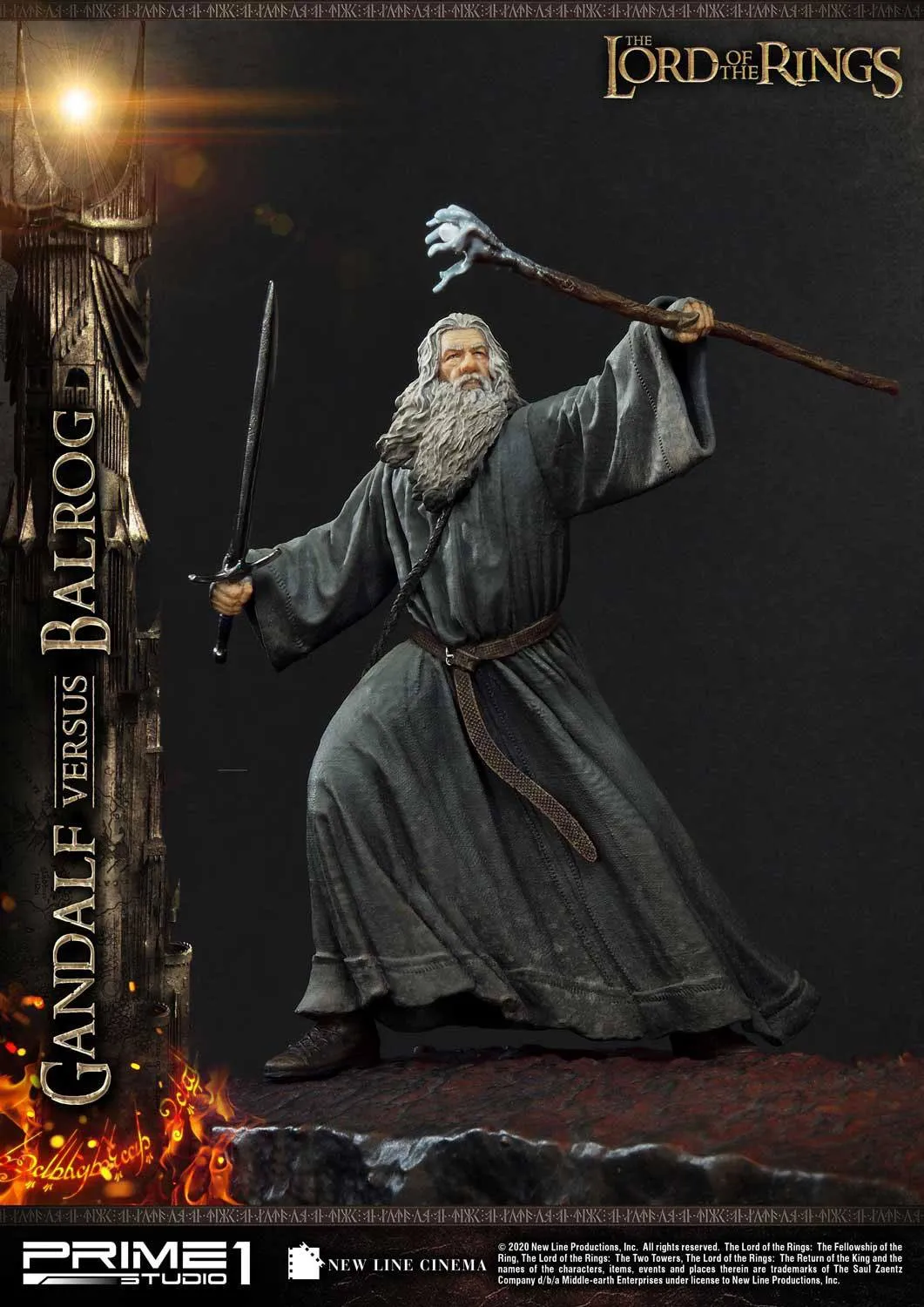 PRIME 1 STUDIOS - The Lord of the Rings - Statue Gandalf Vs. Balrog EXCLUSIVE
