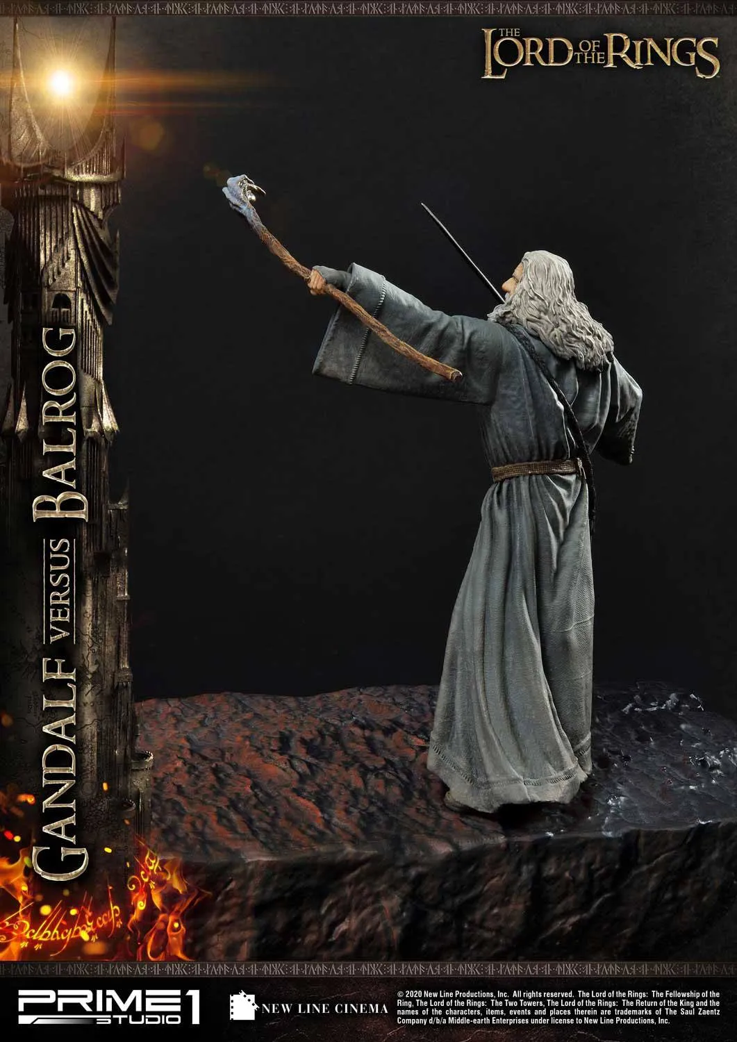PRIME 1 STUDIOS - The Lord of the Rings - Statue Gandalf Vs. Balrog EXCLUSIVE