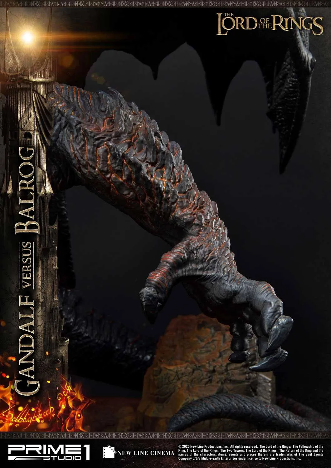 PRIME 1 STUDIOS - The Lord of the Rings - Statue Gandalf Vs. Balrog EXCLUSIVE