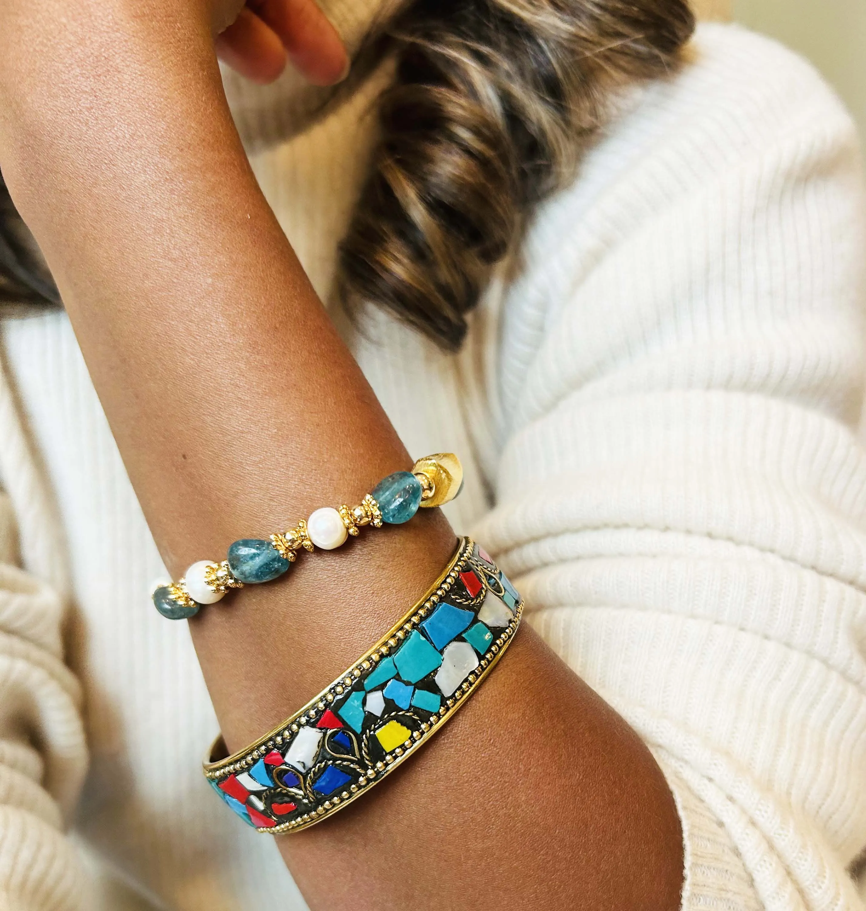 Prism Mosaic Bangle