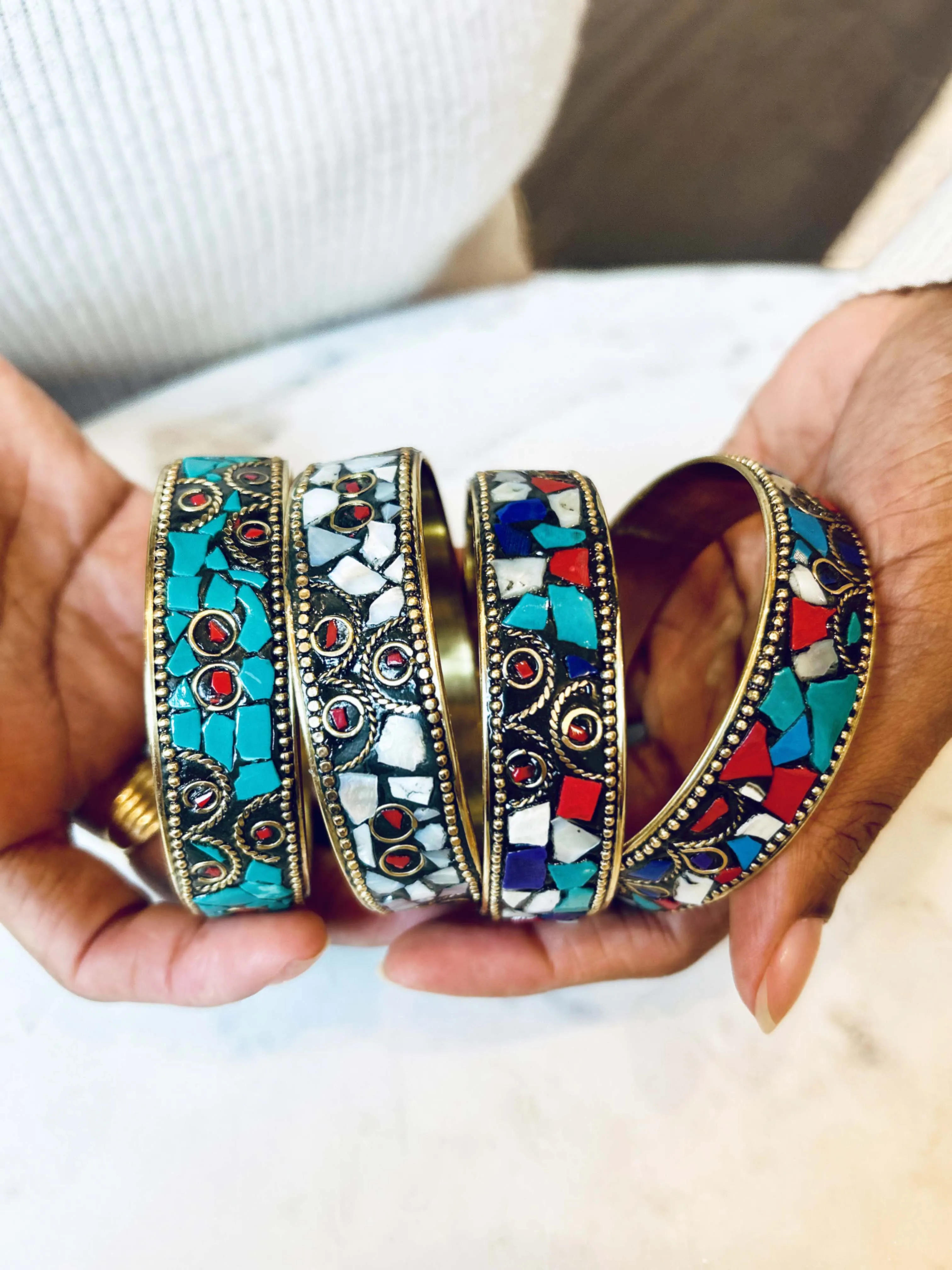 Prism Mosaic Bangle