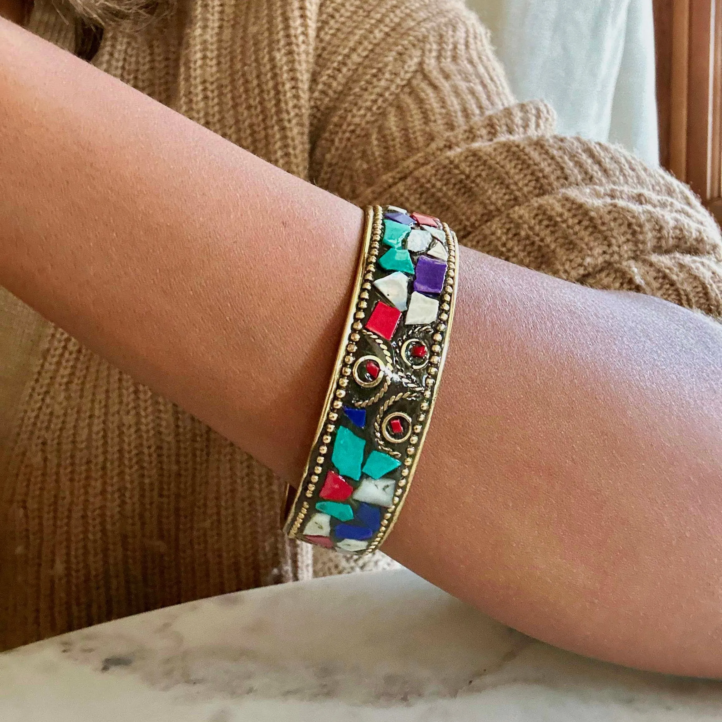 Prism Mosaic Bangle