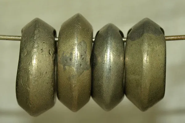Set of 4 Brass Ethiopian Wedding Rings