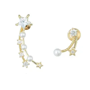 Shooting star earrings
