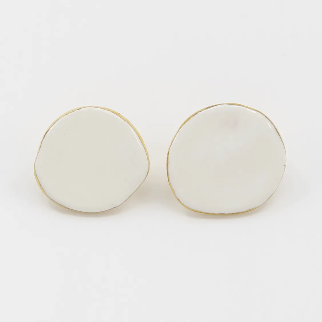 Sonia Boyajian: White Playtime Earrings