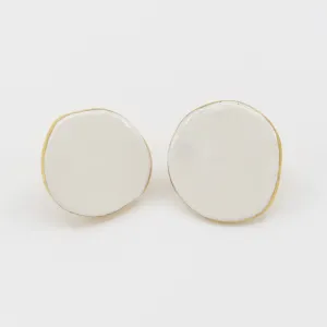 Sonia Boyajian: White Playtime Earrings