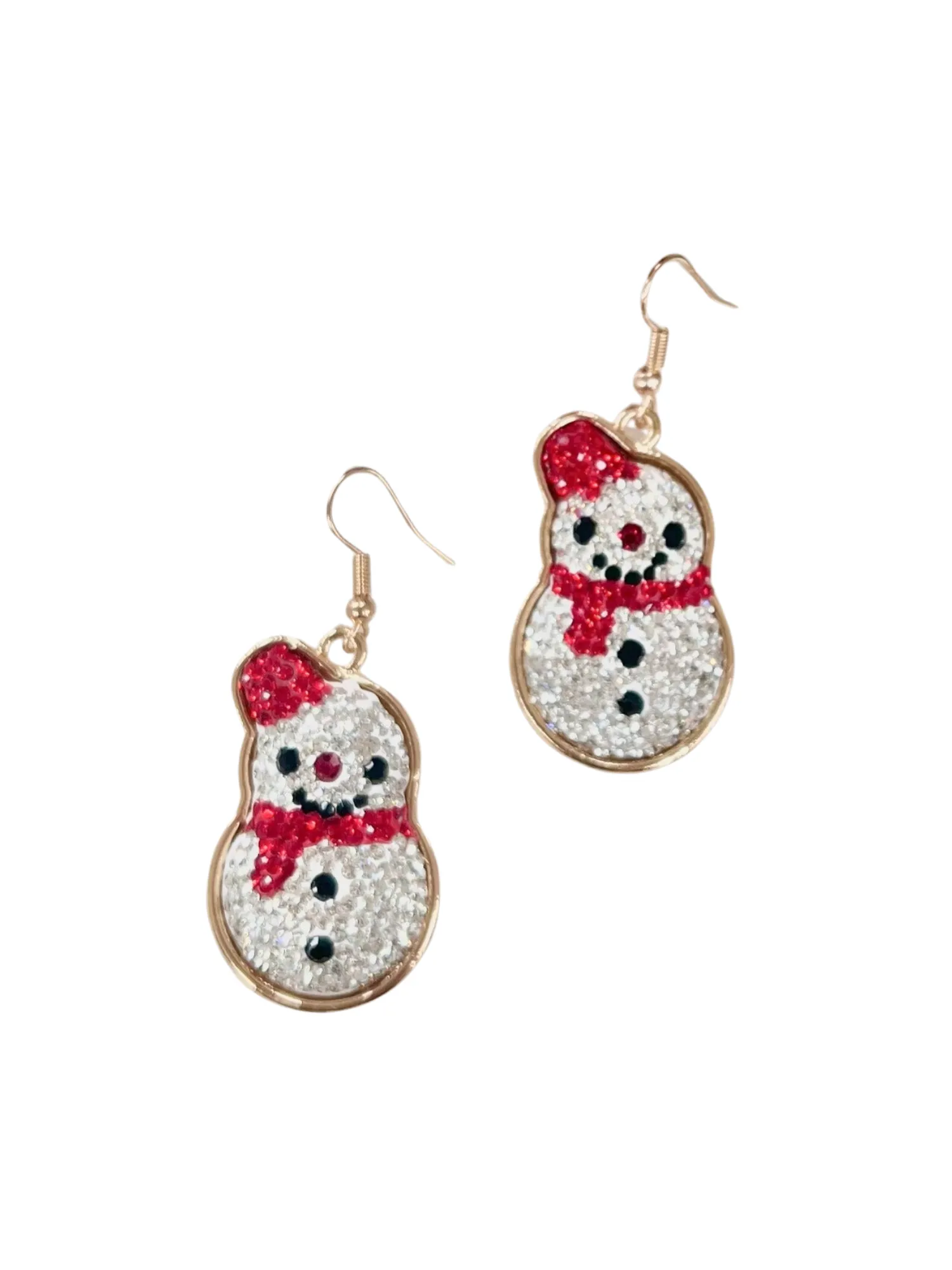 Sparkling Statement Glitter Snowman