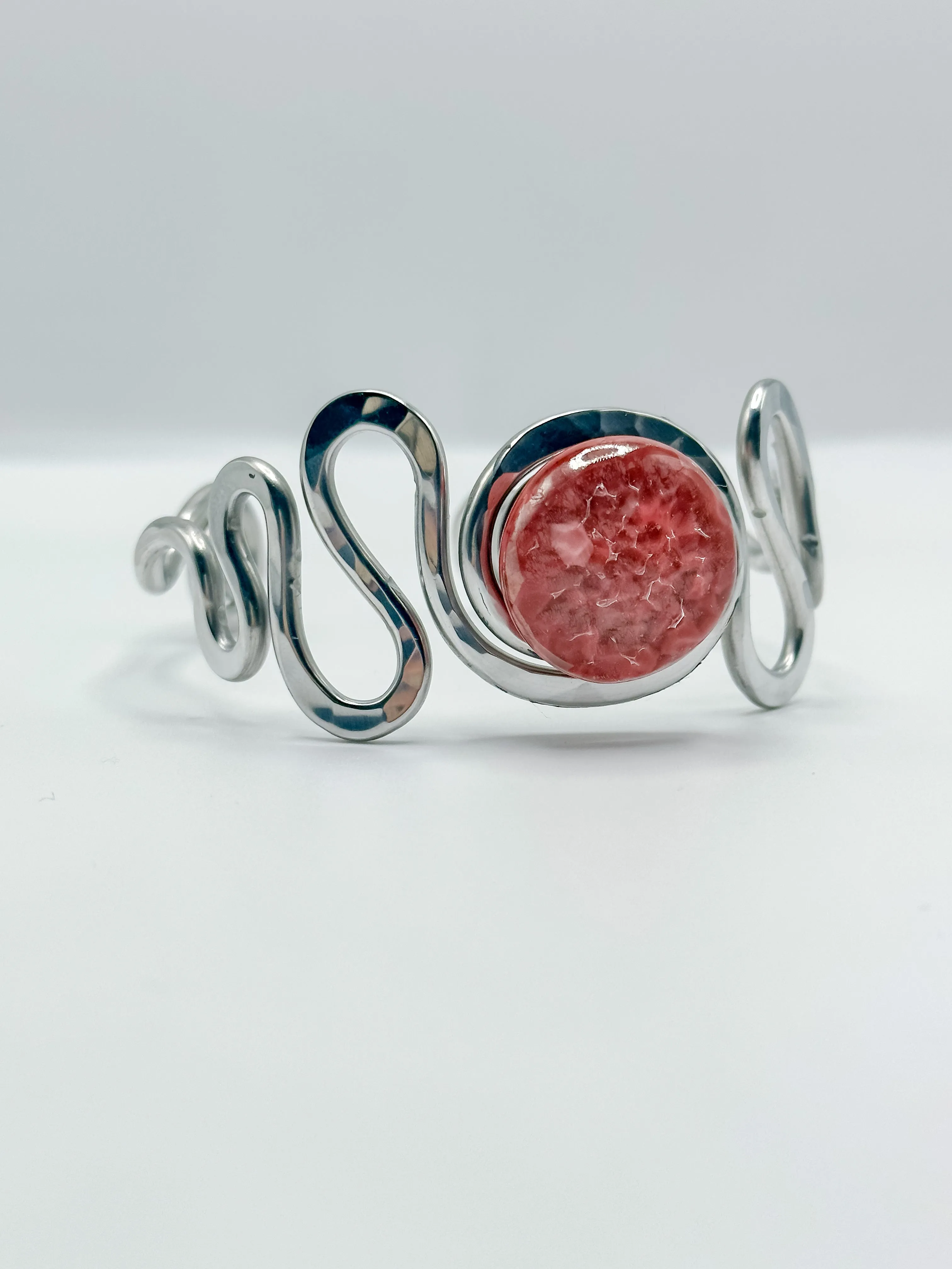 Squiggle Stone Cuff