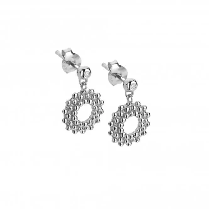 Sterling Silver Blossom Earrings DE783
