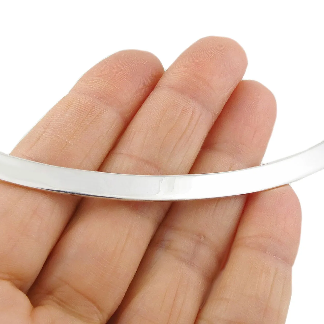 Sterling Silver Choker Torque