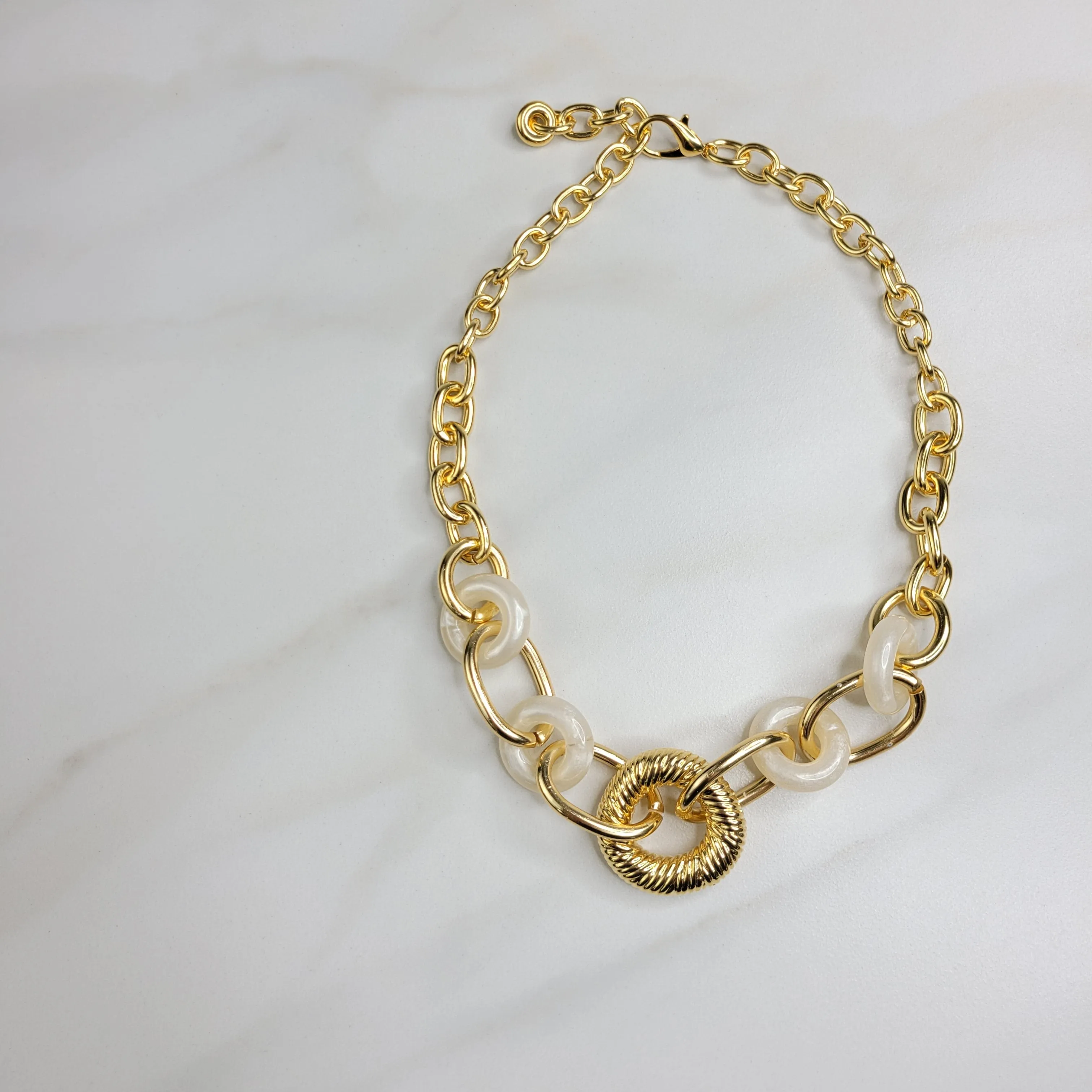 Sylvie Gabrielli Aurora Necklace - Handmade with Vintage Pendants