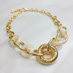 Sylvie Gabrielli Aurora Necklace - Handmade with Vintage Pendants