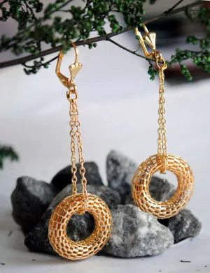 The Swinging Donuts Earrings (ACE061)