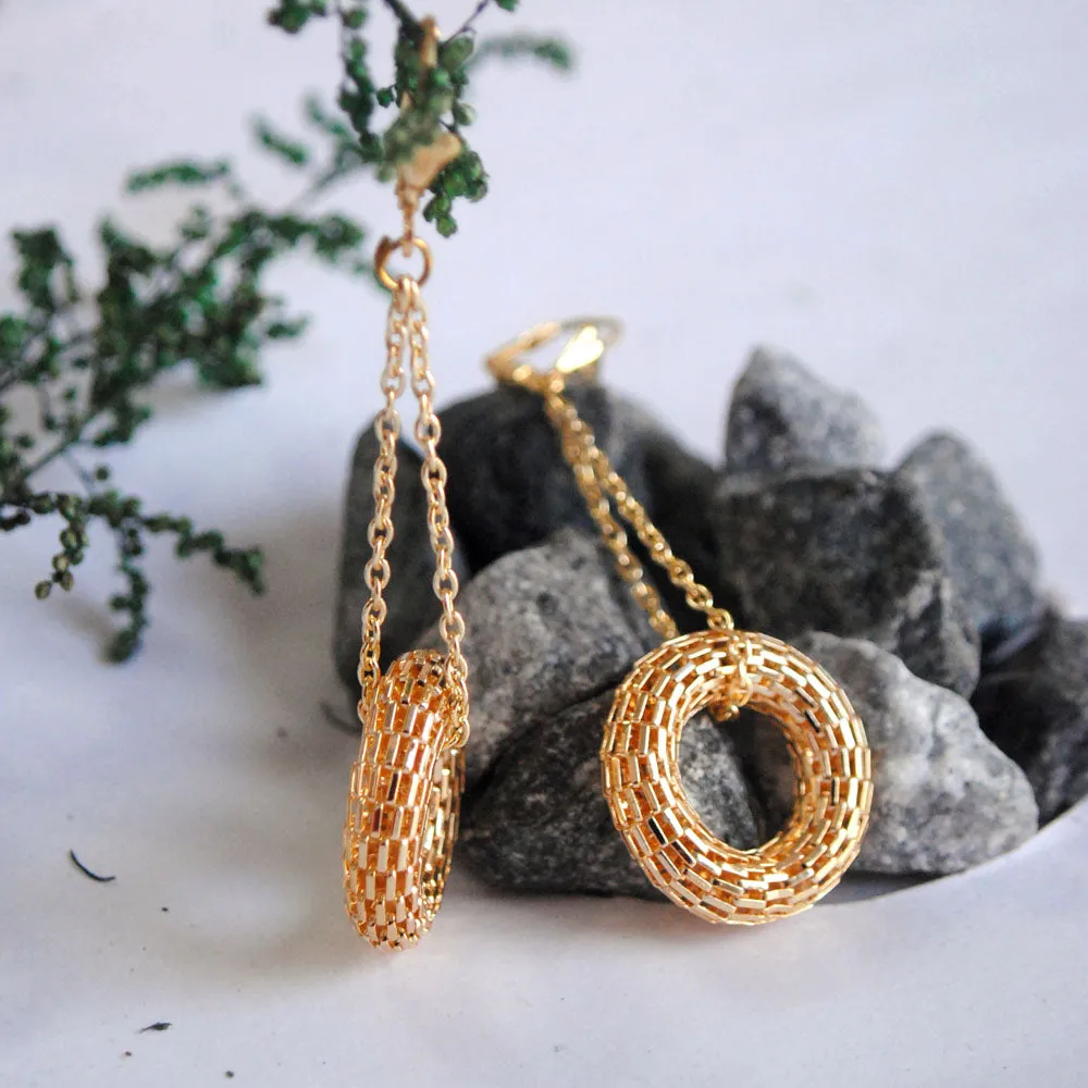 The Swinging Donuts Earrings (ACE061)