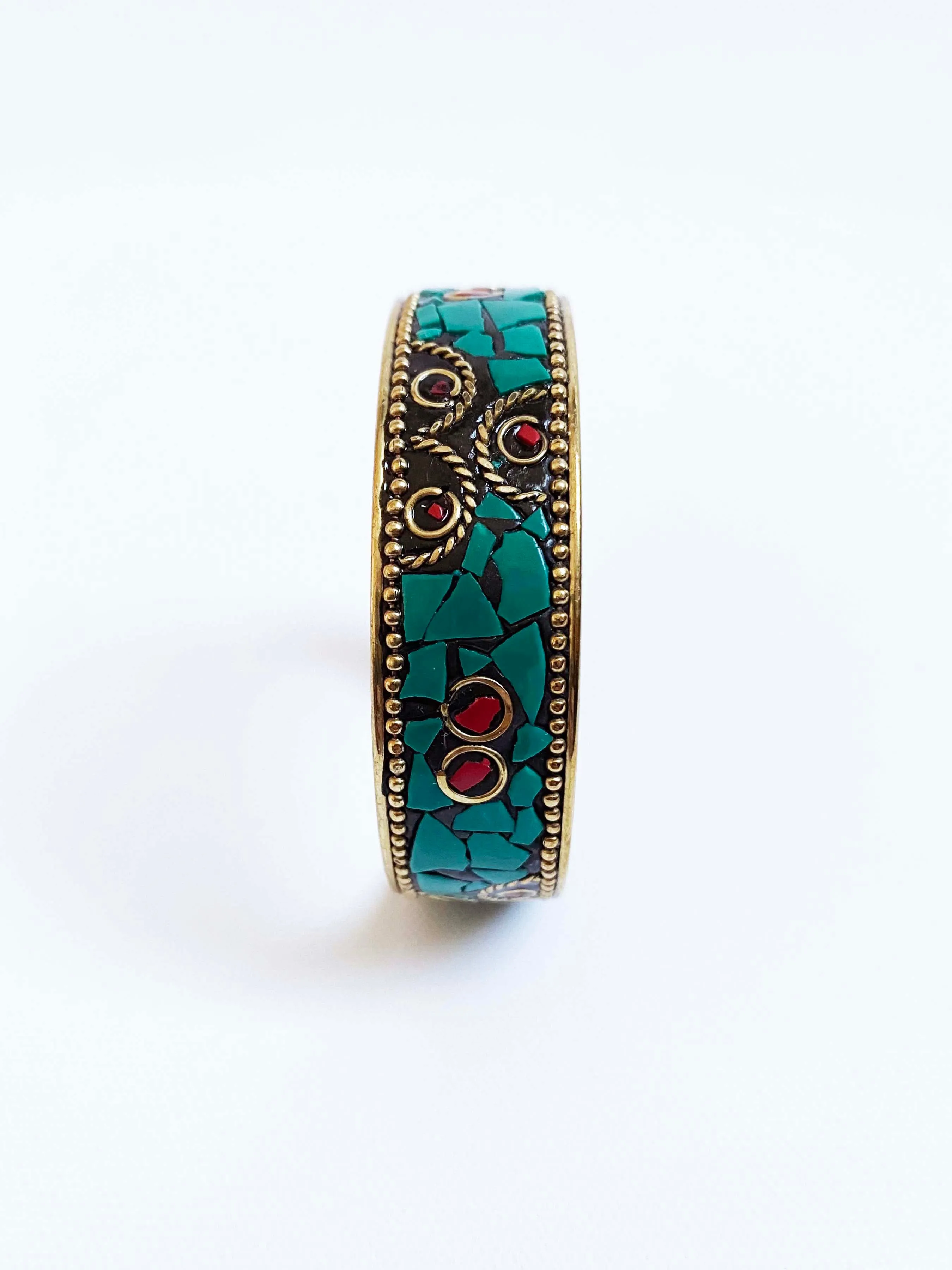 Turquoise Mosaic Bangle