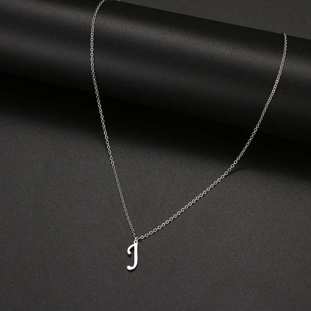 unisex necklaces alphabet initial pendants personalised couple necklace ✈️ free.shipping