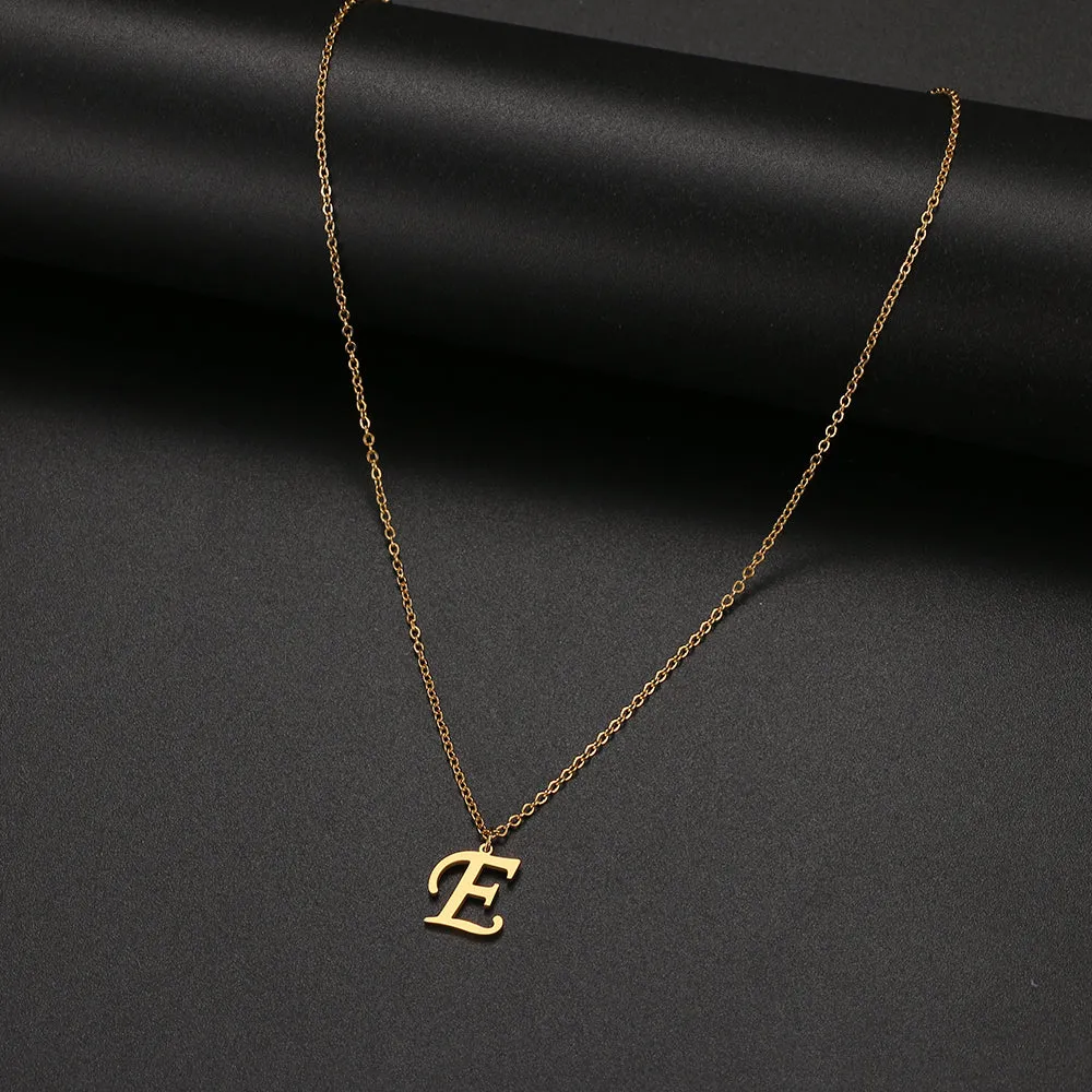 unisex necklaces alphabet initial pendants personalised couple necklace ✈️ free.shipping