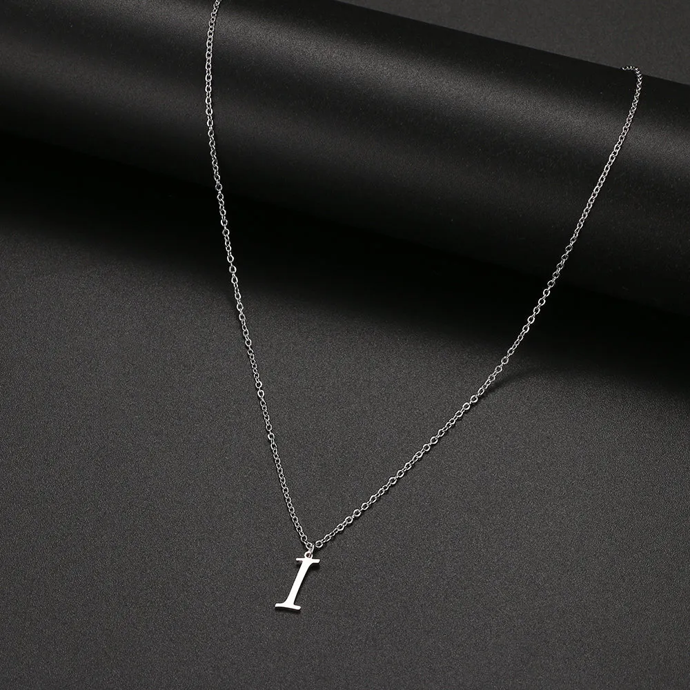 unisex necklaces alphabet initial pendants personalised couple necklace ✈️ free.shipping