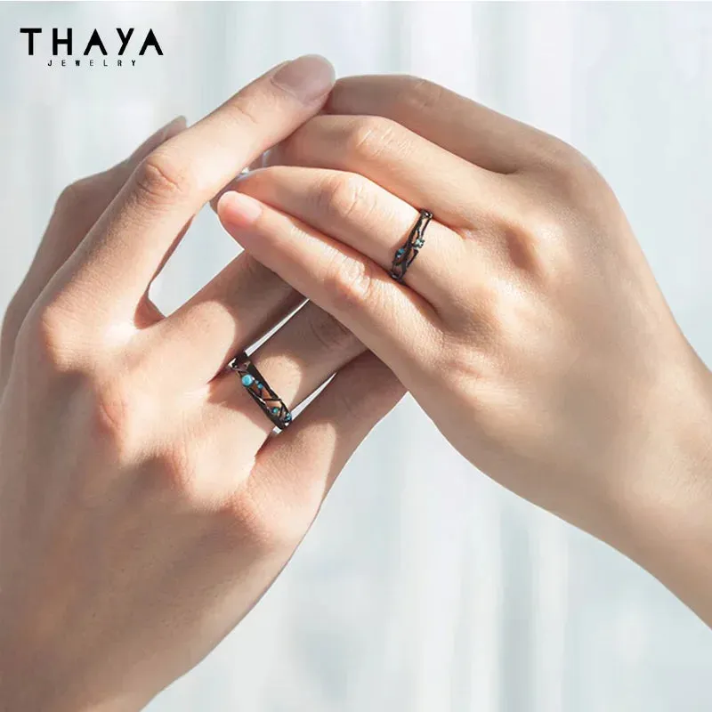 Vintage Couple Rings (Resizable)