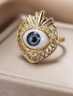 Vintage Evil Eye Ring