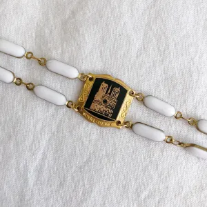 VINTAGE NOTRE DAME PENDENT BRACELET